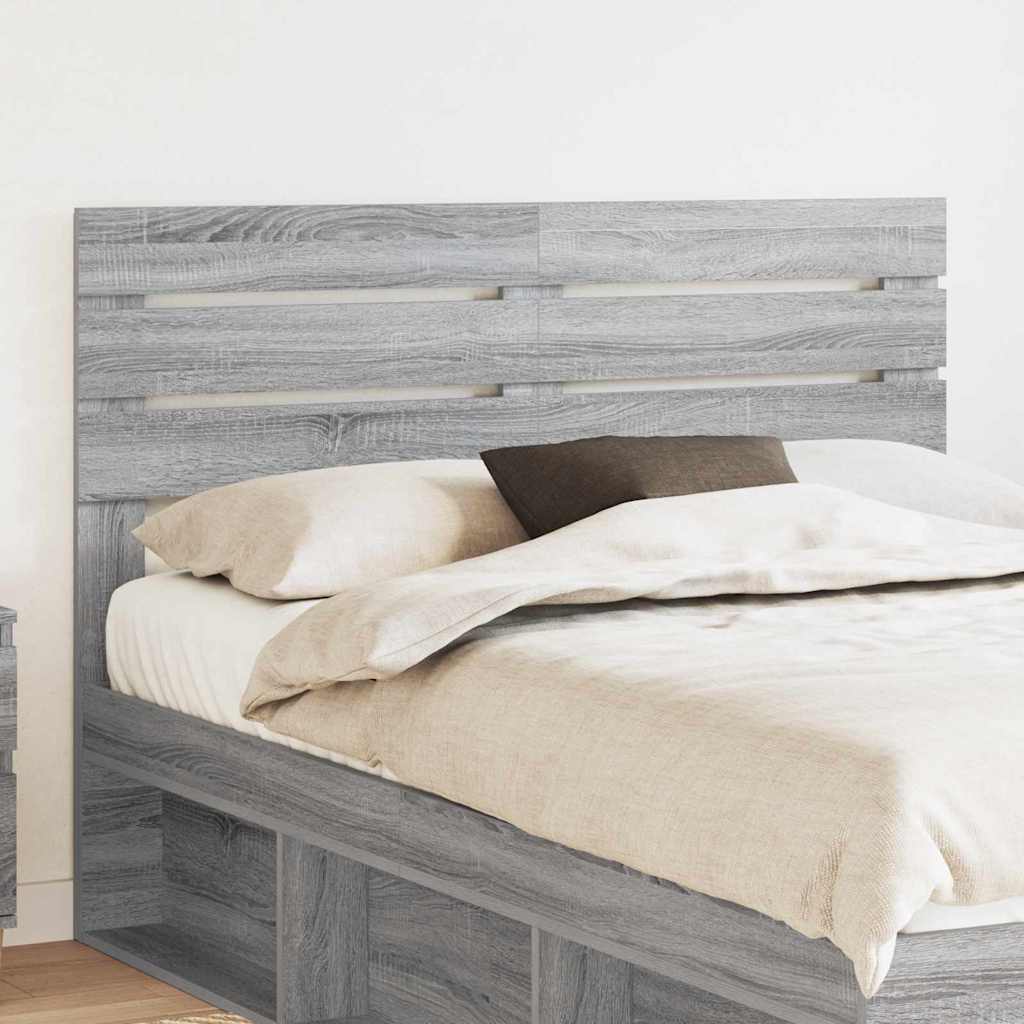 Tête de lit Gris Sonoma 150 cm Bois d'ingénierie - XIOS