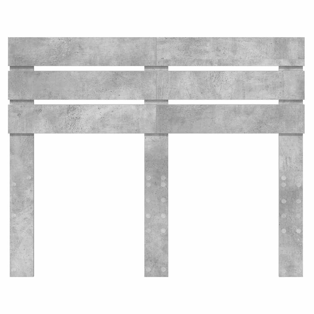 Tête de lit Gris béton 135 cm Bois d'ingénierie - XIOS
