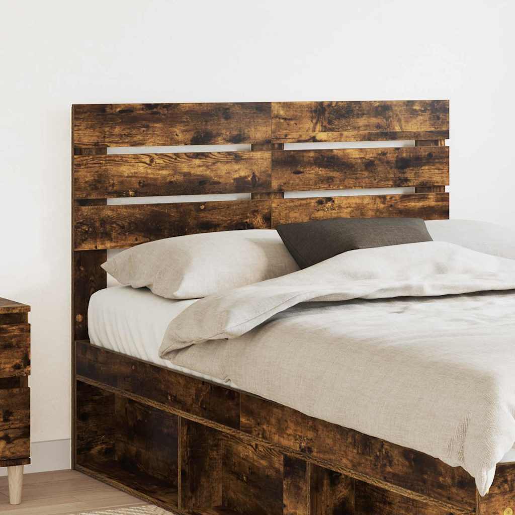 Tête de lit Chêne fumé 120 cm Bois d'ingénierie - XIOS