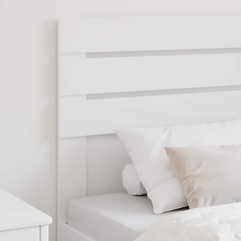 Tête de lit avec tête de lit Blanc 75 cm Bois d'ingénierie - XIOS