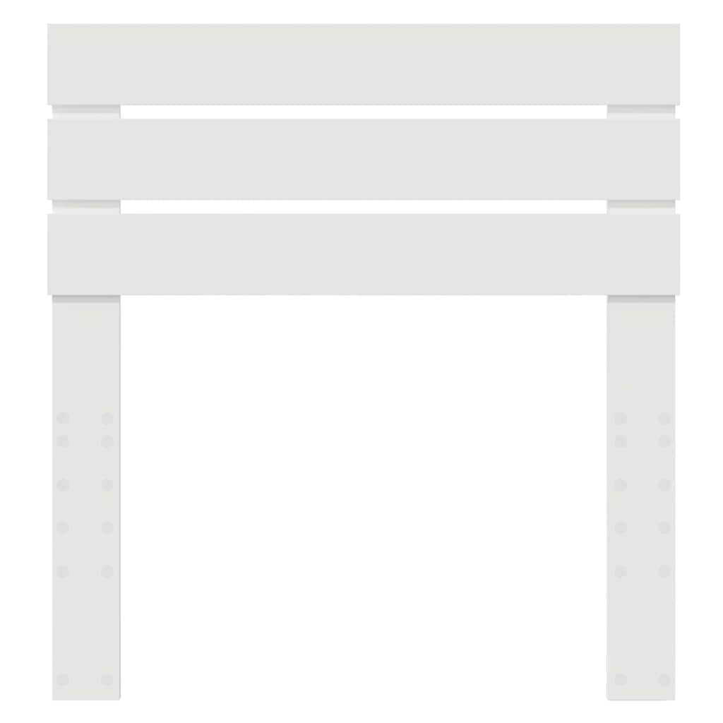 Tête de lit avec tête de lit Blanc 75 cm Bois d'ingénierie - XIOS
