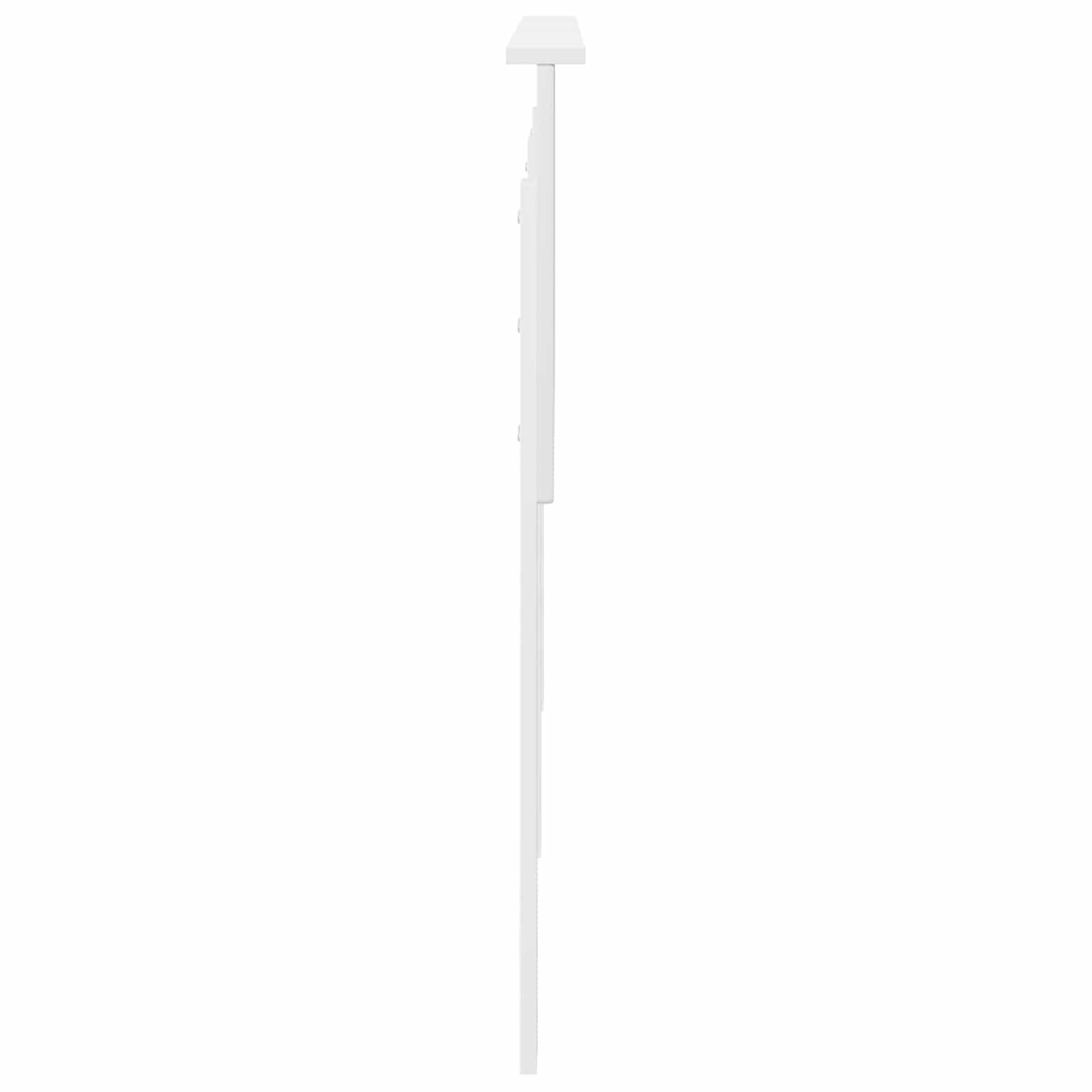 Tête de lit avec tête de lit Blanc 200 cm Bois d'ingénierie - XIOS
