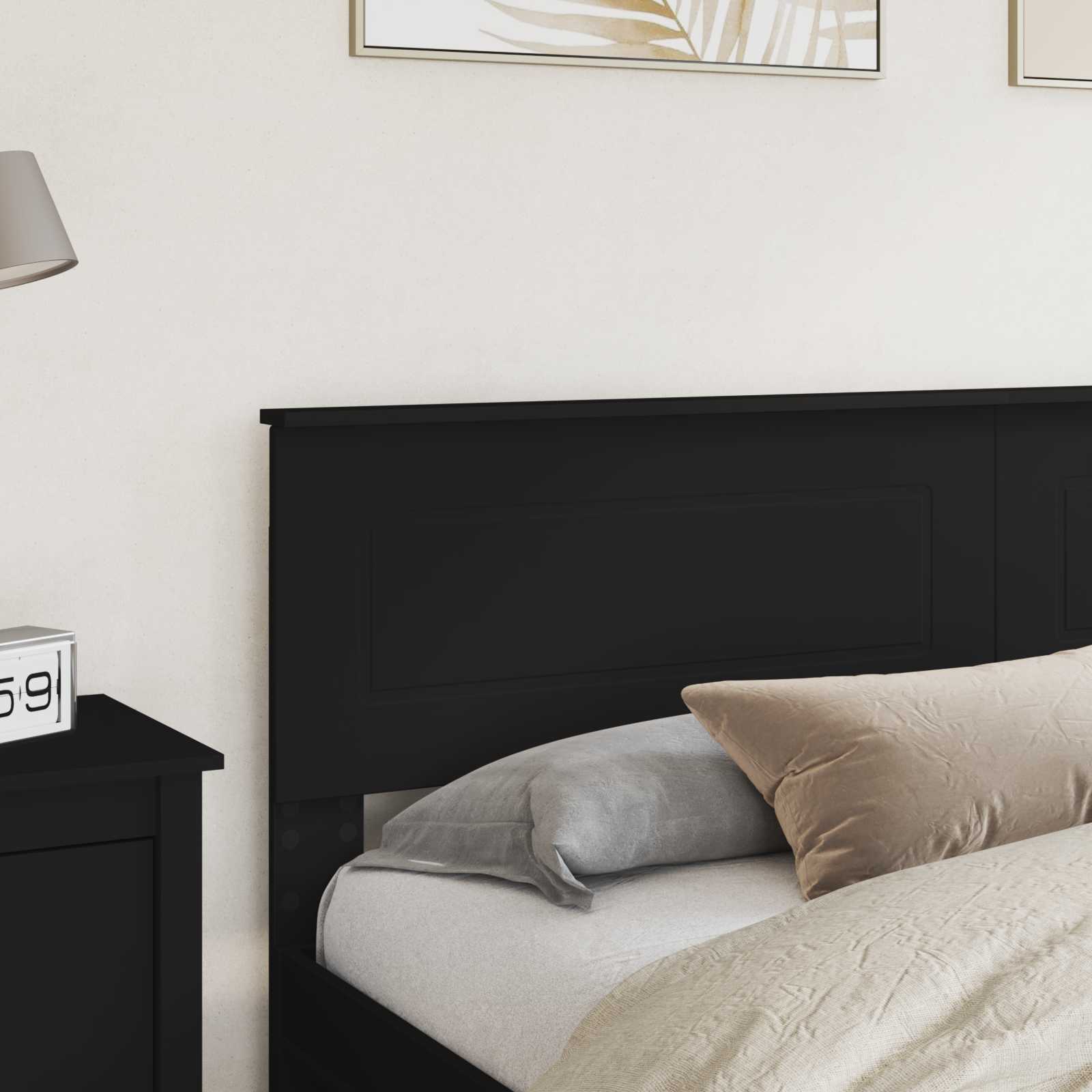 Tête de lit Chêne noir 200 cm Bois d'ingénierie - XIOS
