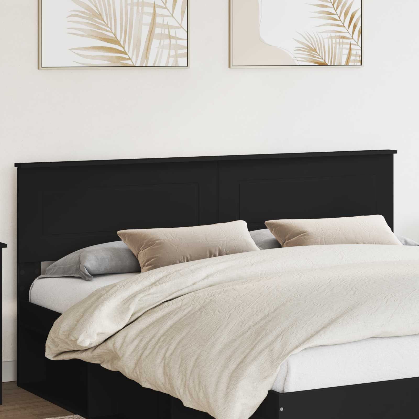 Tête de lit Chêne noir 200 cm Bois d'ingénierie - XIOS