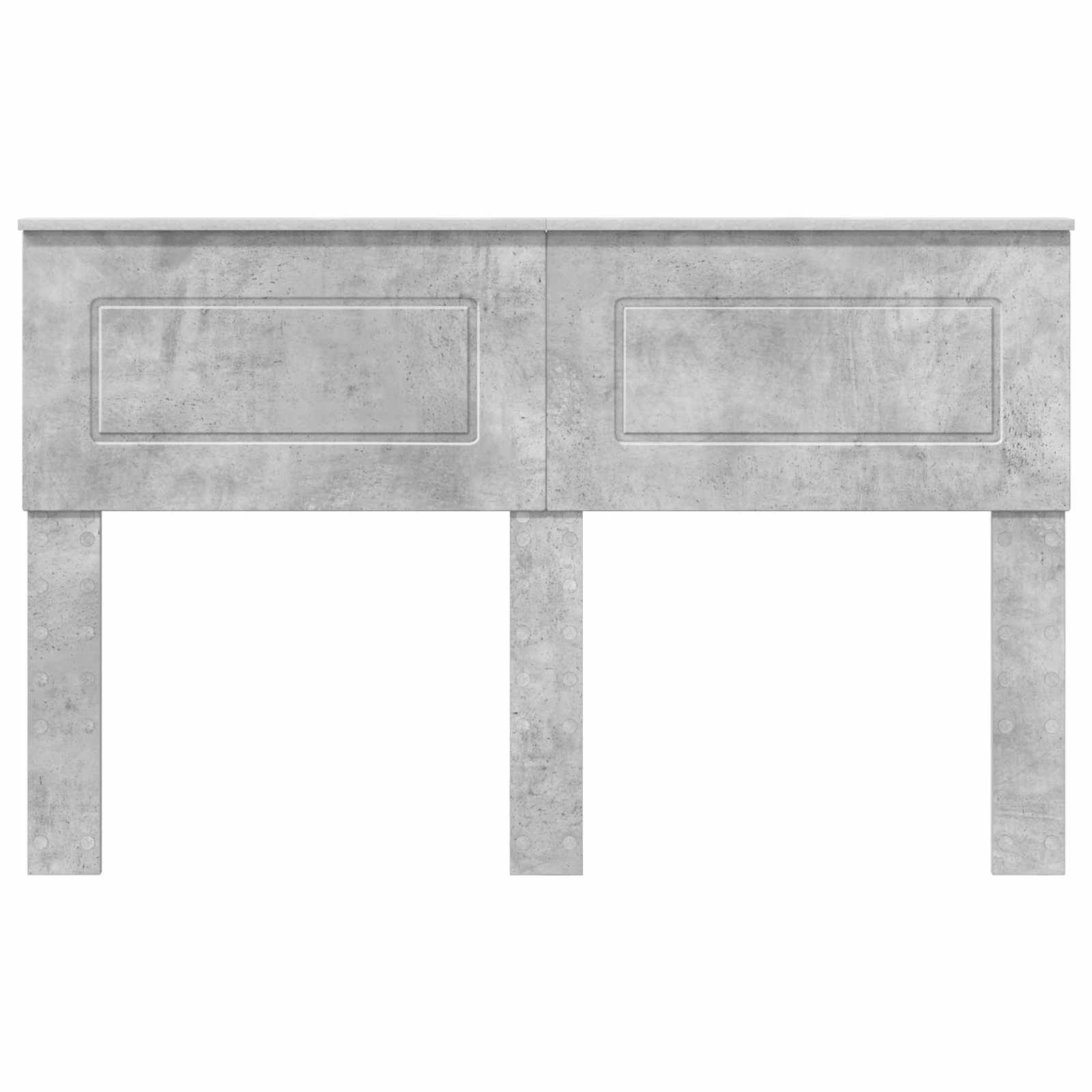 Tête de lit Gris béton Bois d'ingénierie - XIOS