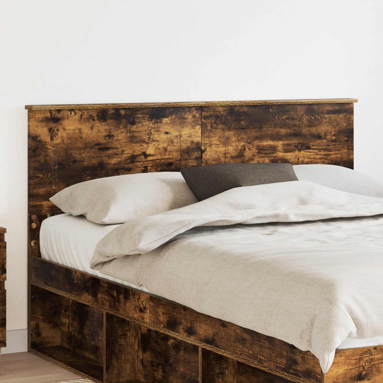 Tête de lit Chêne fumé 150 cm Bois d'ingénierie - XIOS