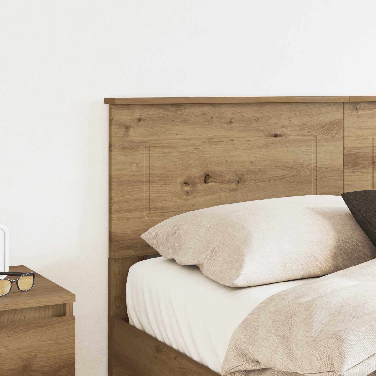 Tête de lit Chêne artisanal 150 cm Bois d'ingénierie - XIOS