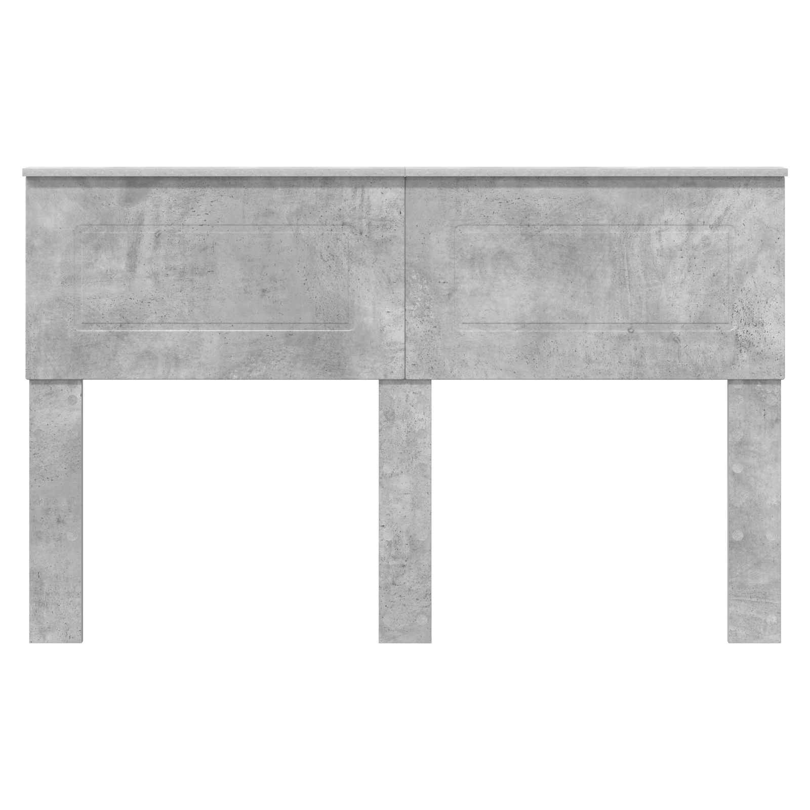 Tête de lit Gris béton 140 cm Bois d'ingénierie - XIOS