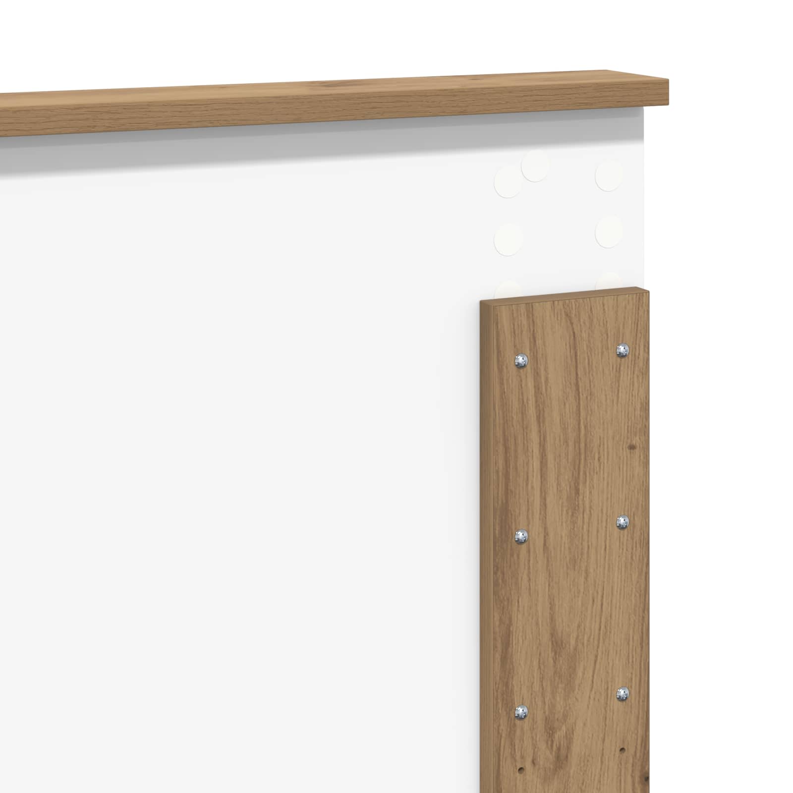 Tête de lit Chêne artisanal Bois d'ingénierie