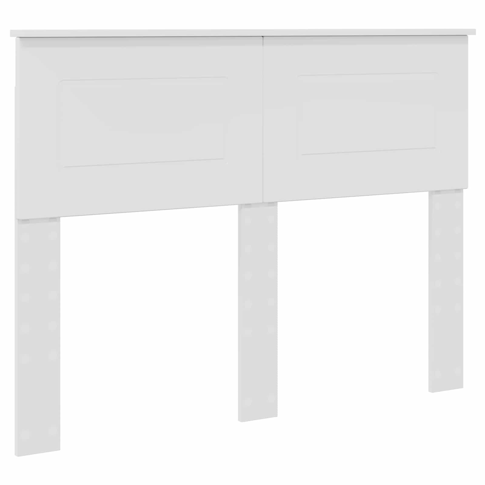 Tête de lit Blanc Brillant 135 cm Bois d'ingénierie - XIOS