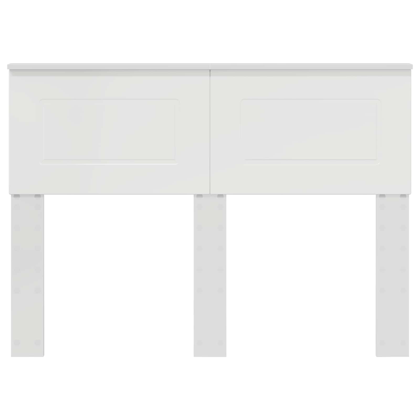 Tête de lit Blanc Brillant 135 cm Bois d'ingénierie - XIOS