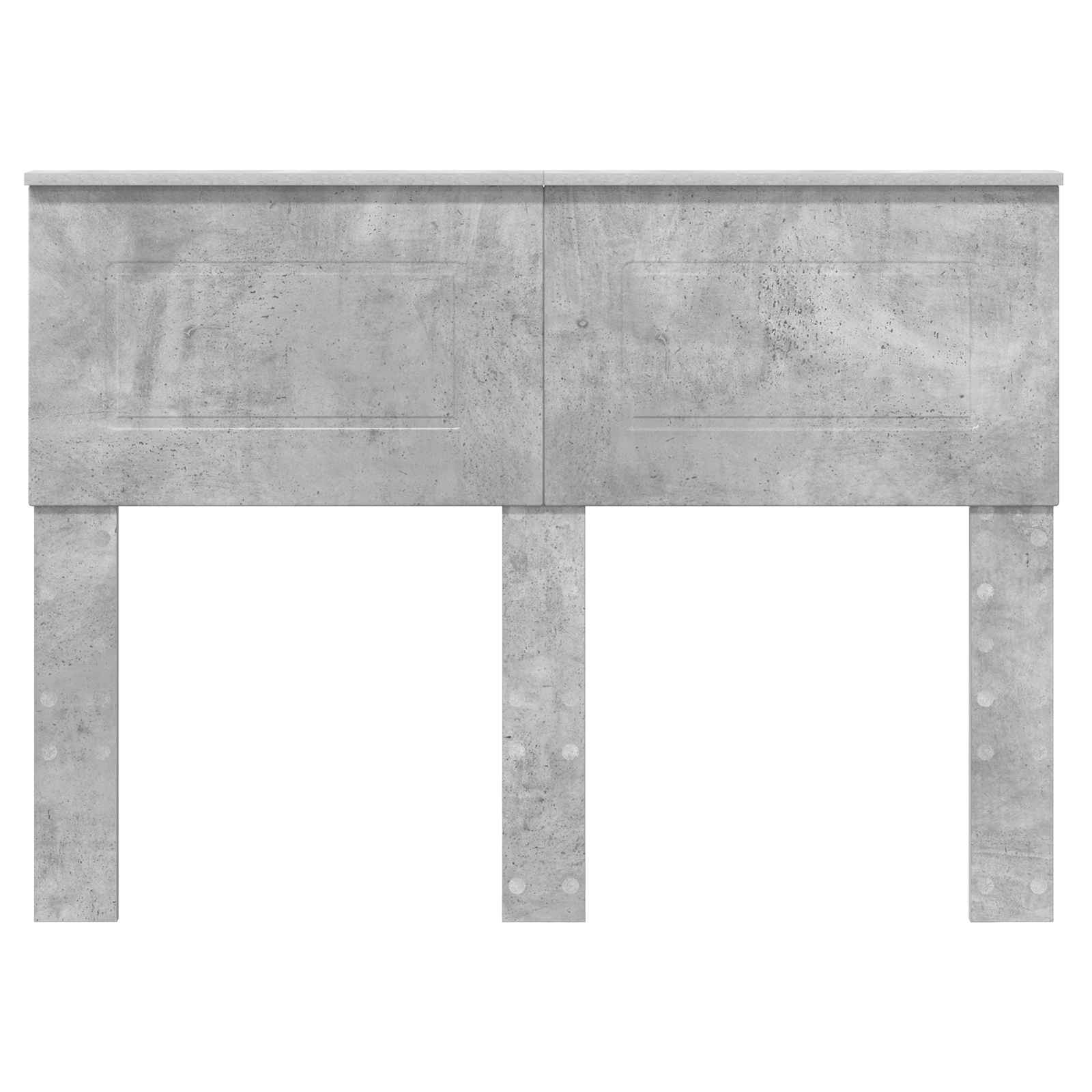 Tête de lit Gris béton 120 cm Bois d'ingénierie - XIOS
