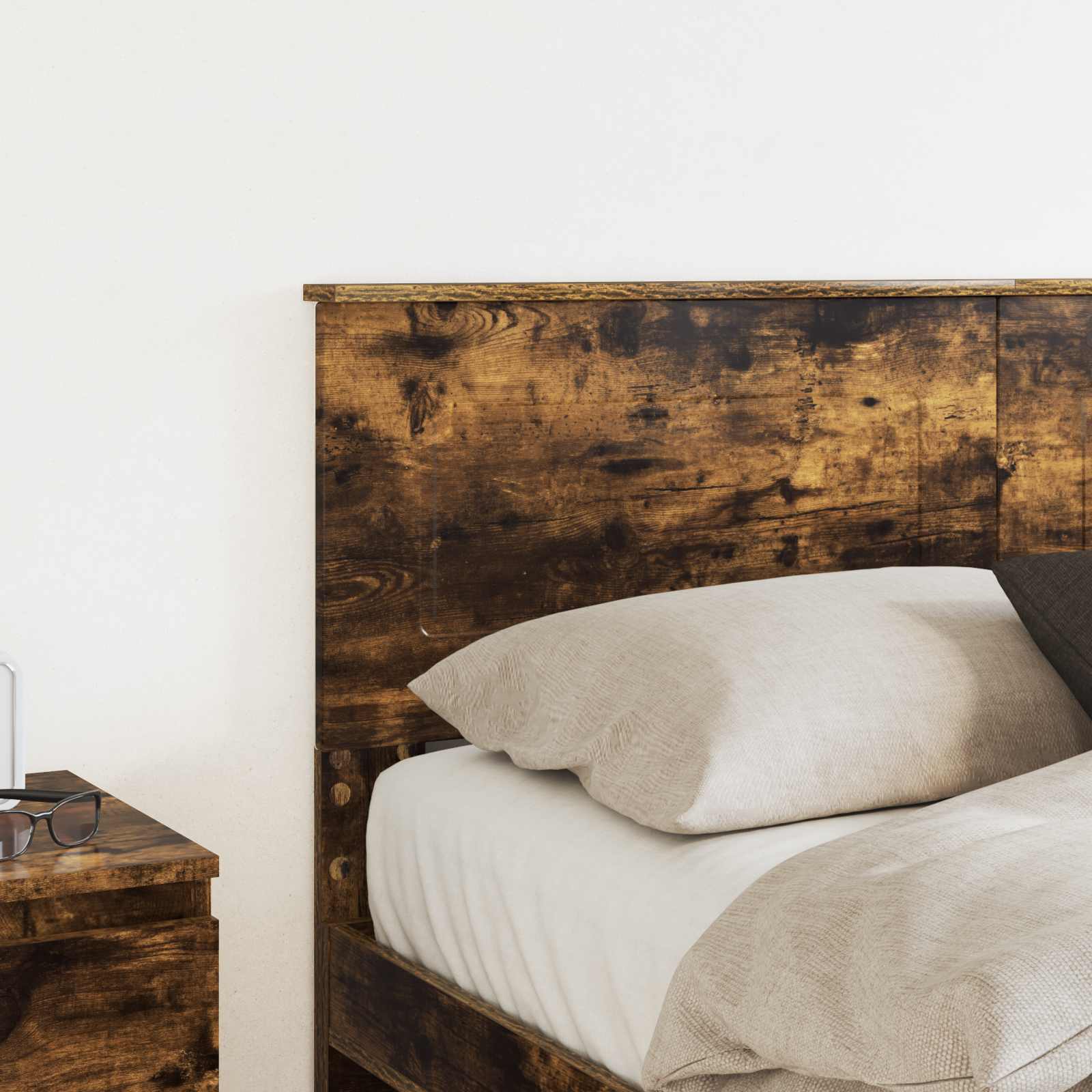 Tête de lit Chêne fumé 120 cm Bois d'ingénierie - XIOS