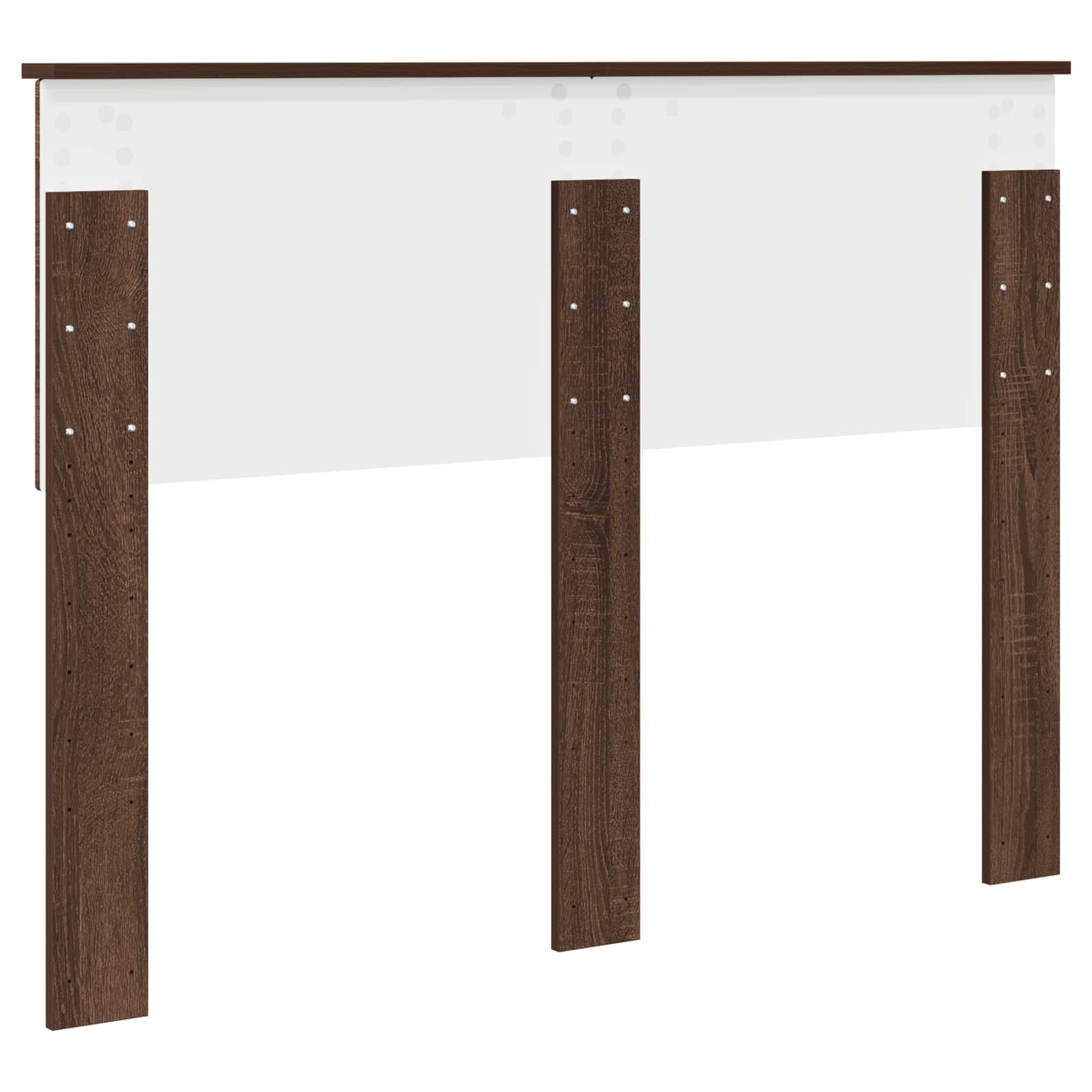 Tête de lit Chêne brun 120 cm Bois d'ingénierie - XIOS