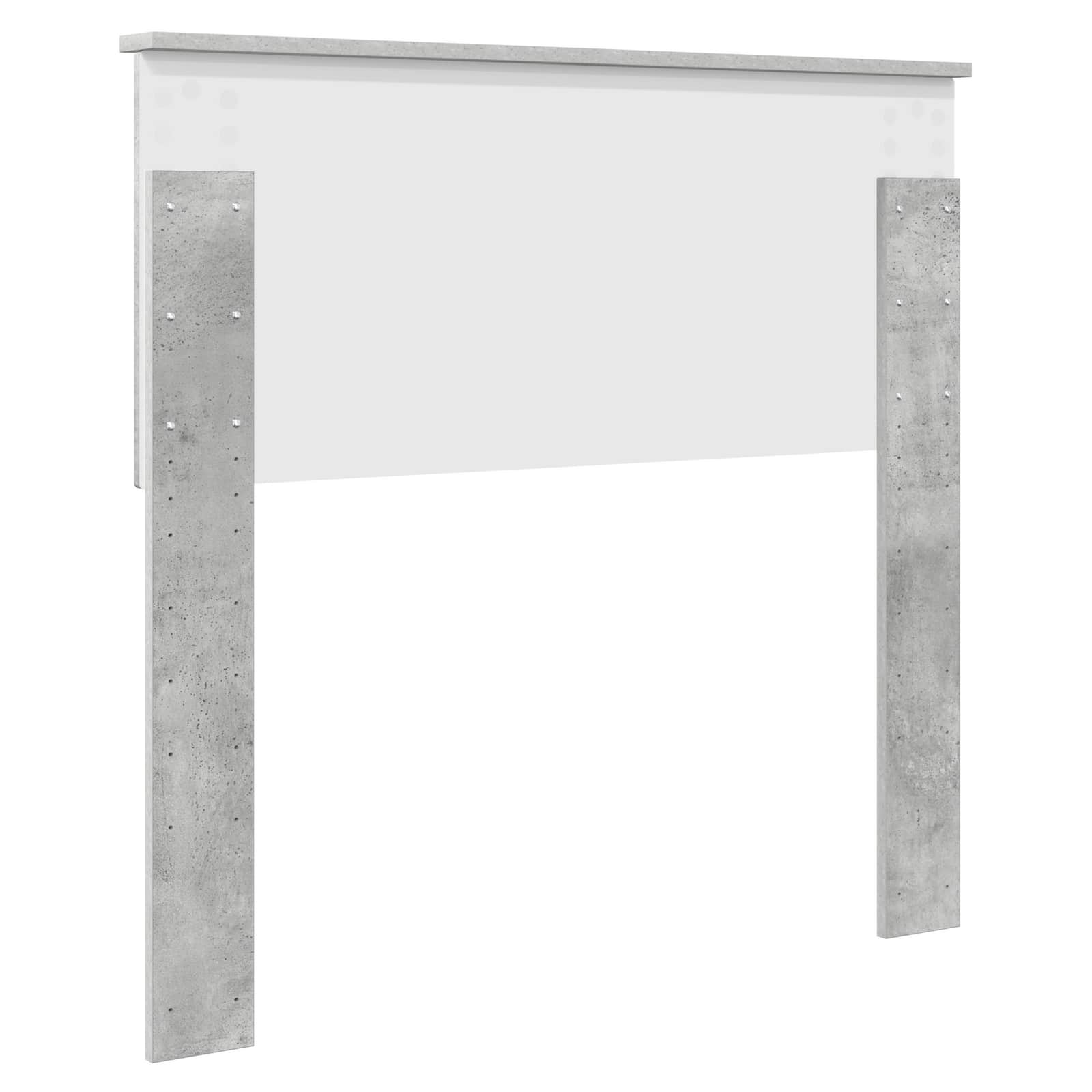 Tête de lit Gris béton 100 cm Bois d'ingénierie - XIOS
