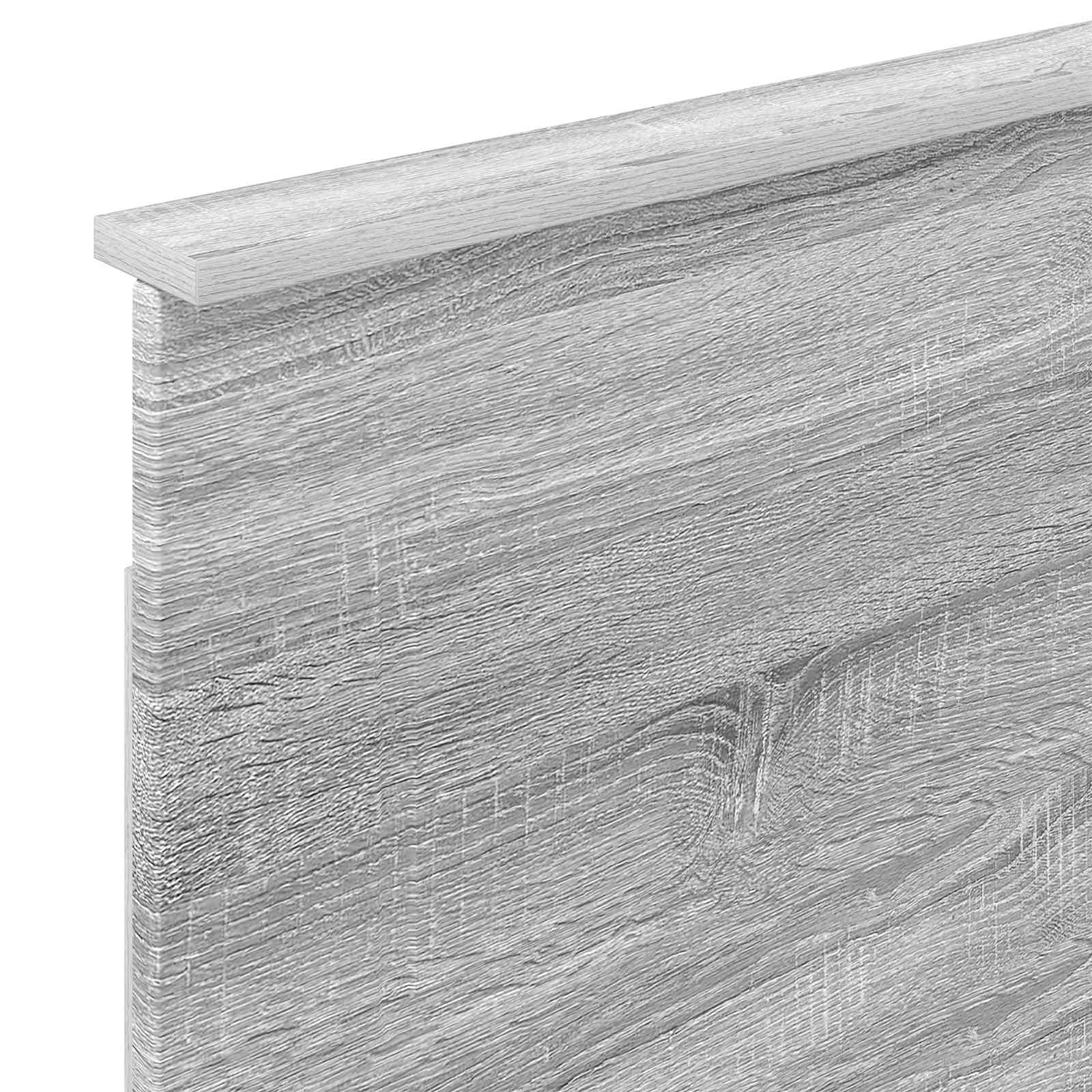 Tête de lit Gris Sonoma 100 cm Bois d'ingénierie - XIOS