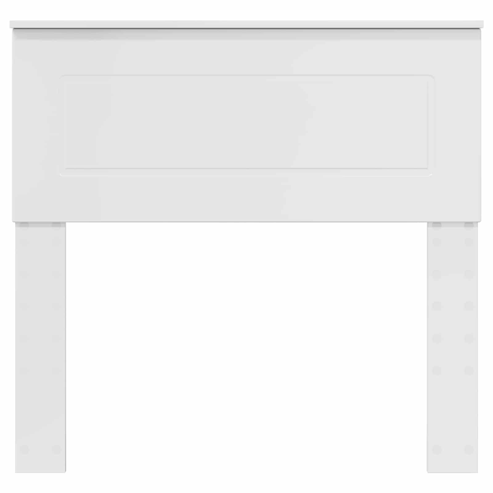 Tête de lit Blanc Brillant 90 cm Bois d'ingénierie - XIOS