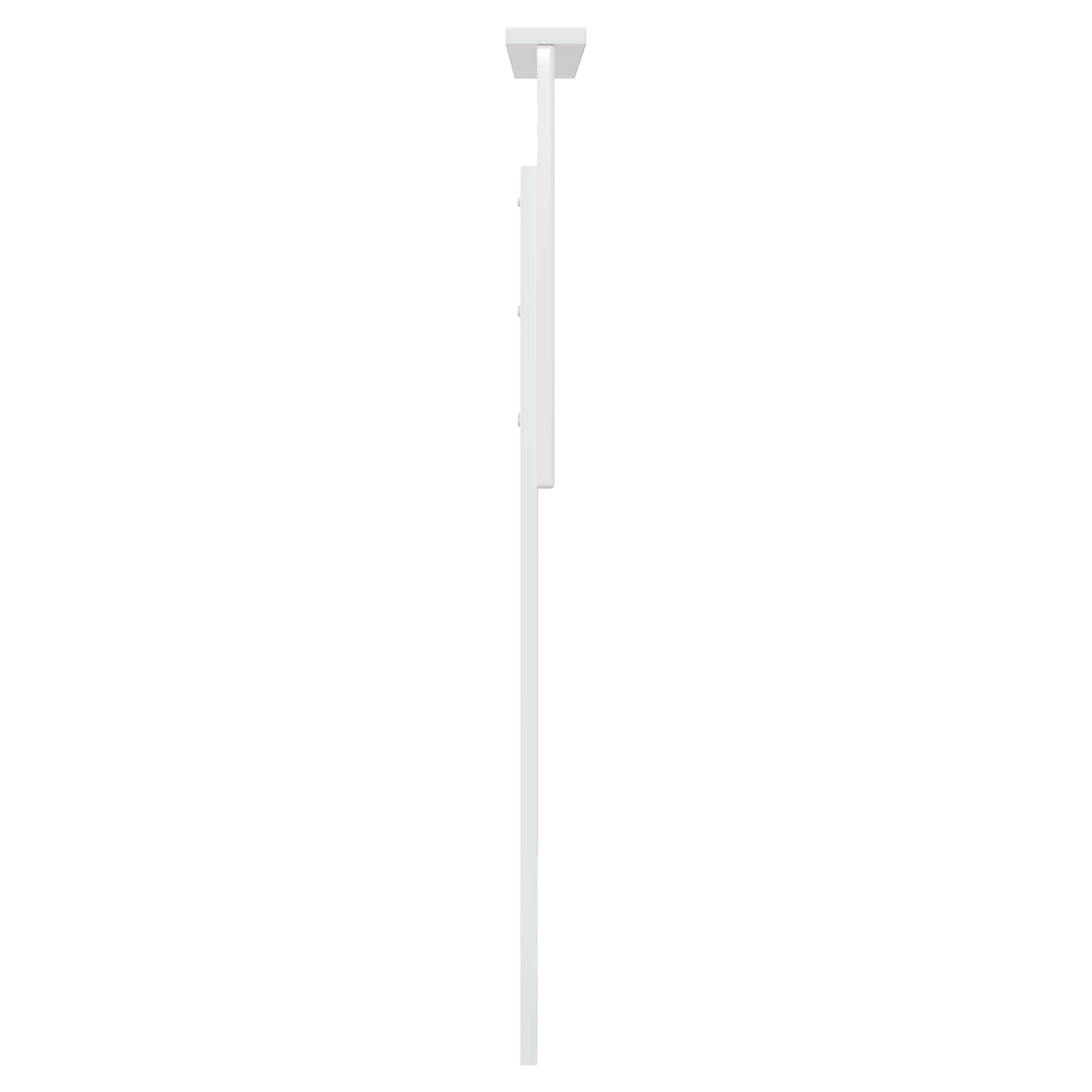 Tête de lit Blanc Brillant 90 cm Bois d'ingénierie - XIOS