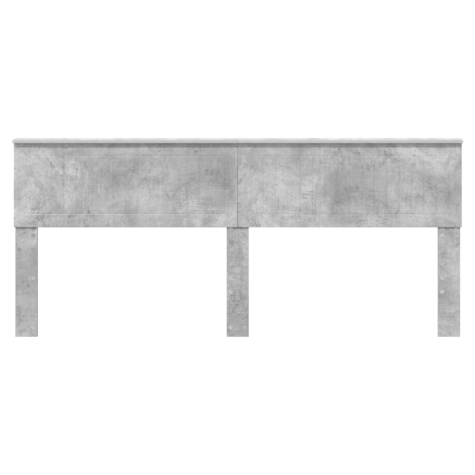 Tête de lit Gris béton Bois d'ingénierie - XIOS