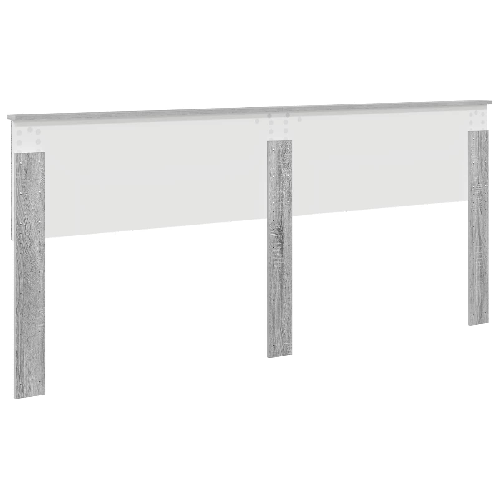 Tête de lit Gris Sonoma Bois d'ingénierie - XIOS