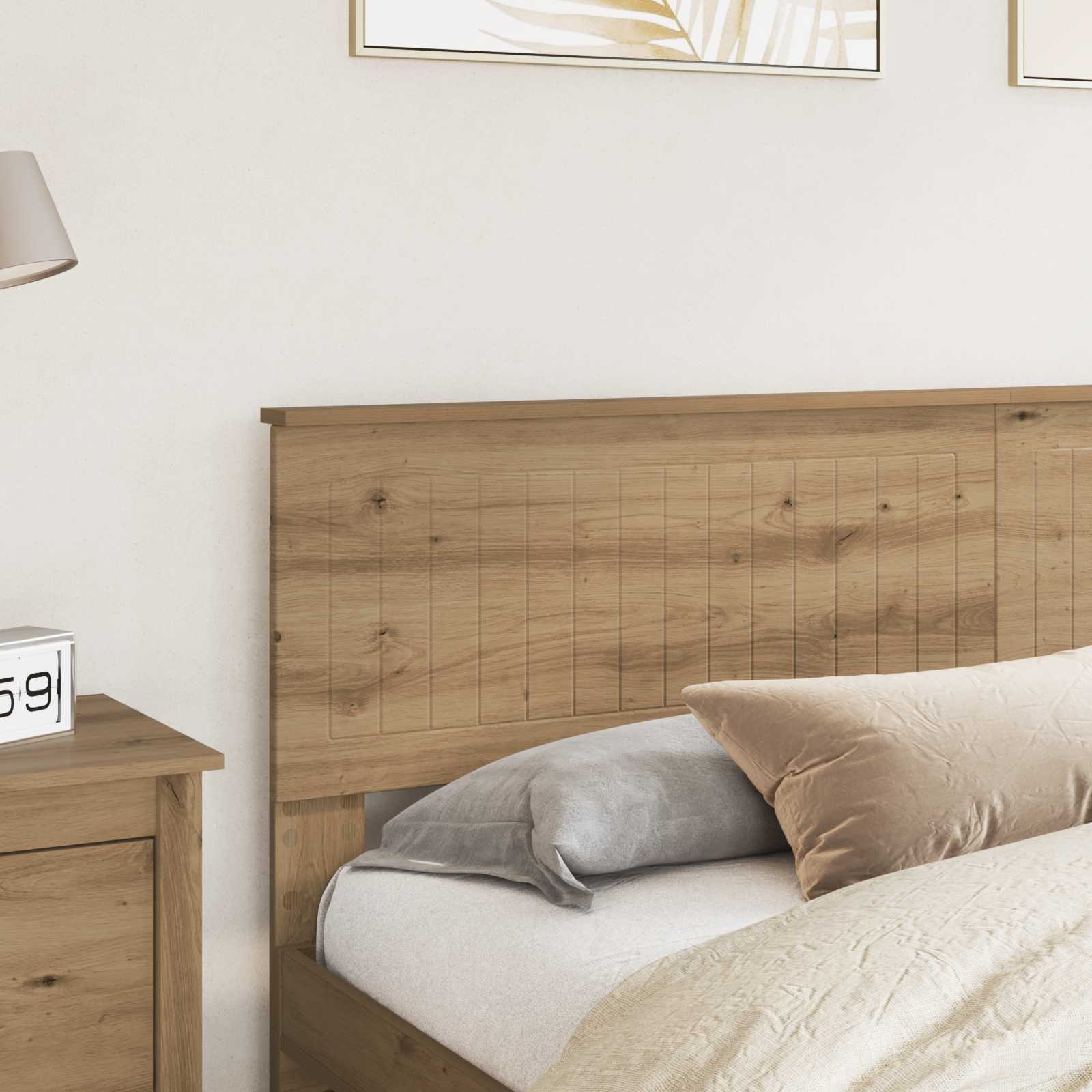 Tête de lit Chêne artisanal Bois d'ingénierie - XIOS