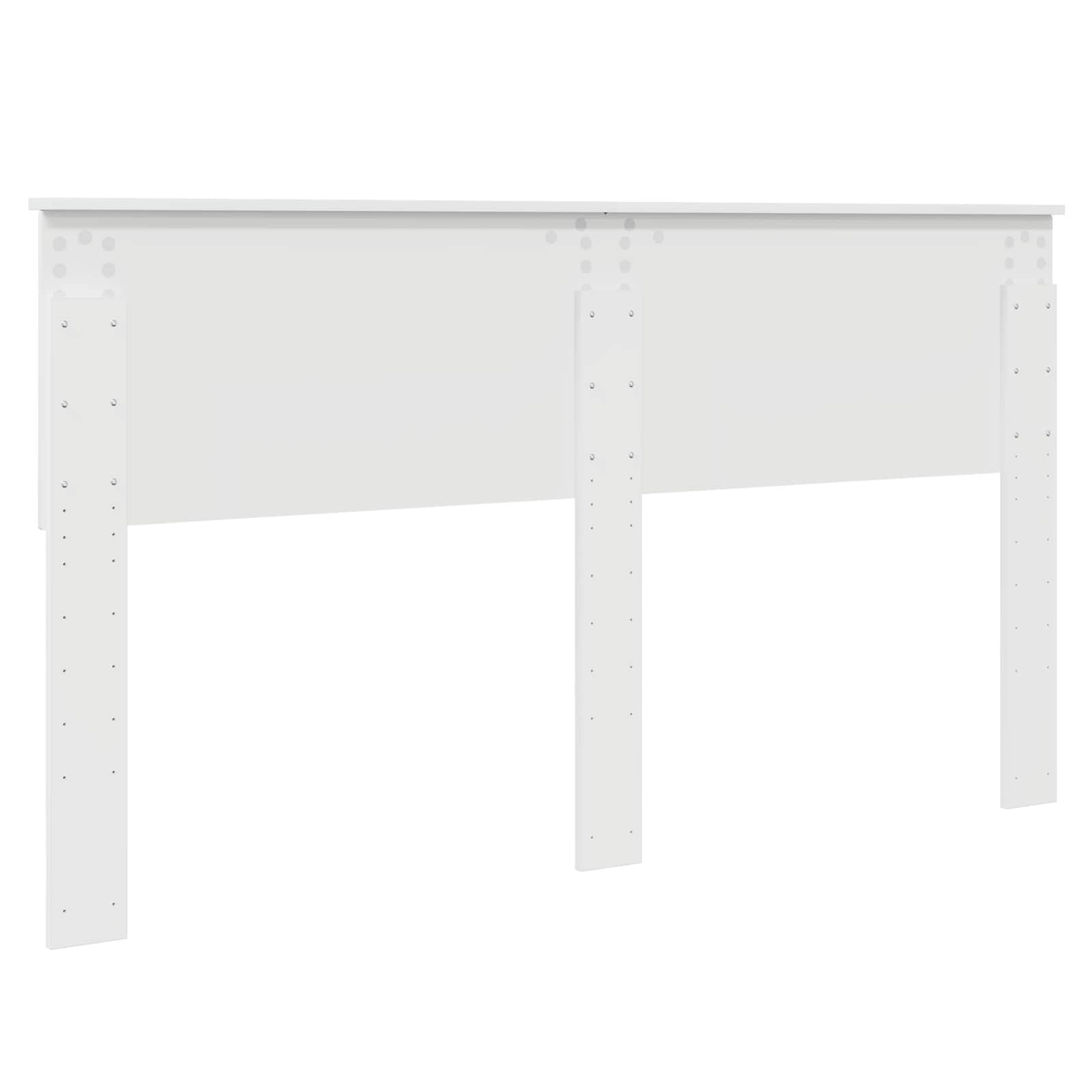 Tête de lit Blanc Brillant Bois d'ingénierie - XIOS