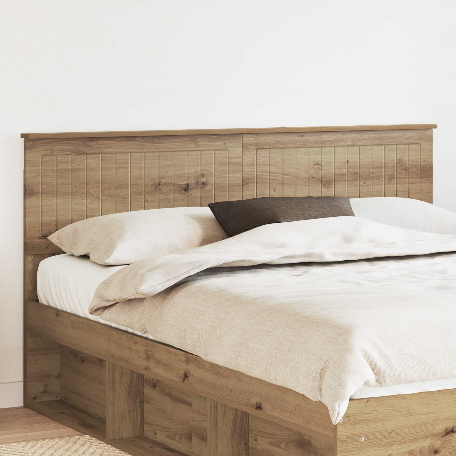 Tête de lit Chêne artisanal Bois d'ingénierie - XIOS
