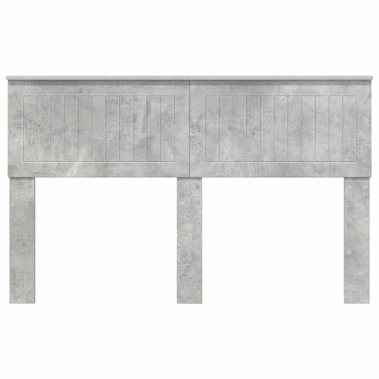 Tête de lit Gris béton Bois d'ingénierie - XIOS