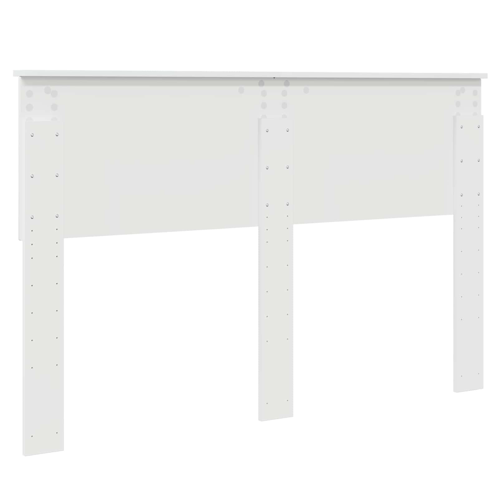 Tête de lit Blanc Brillant Bois d'ingénierie - XIOS