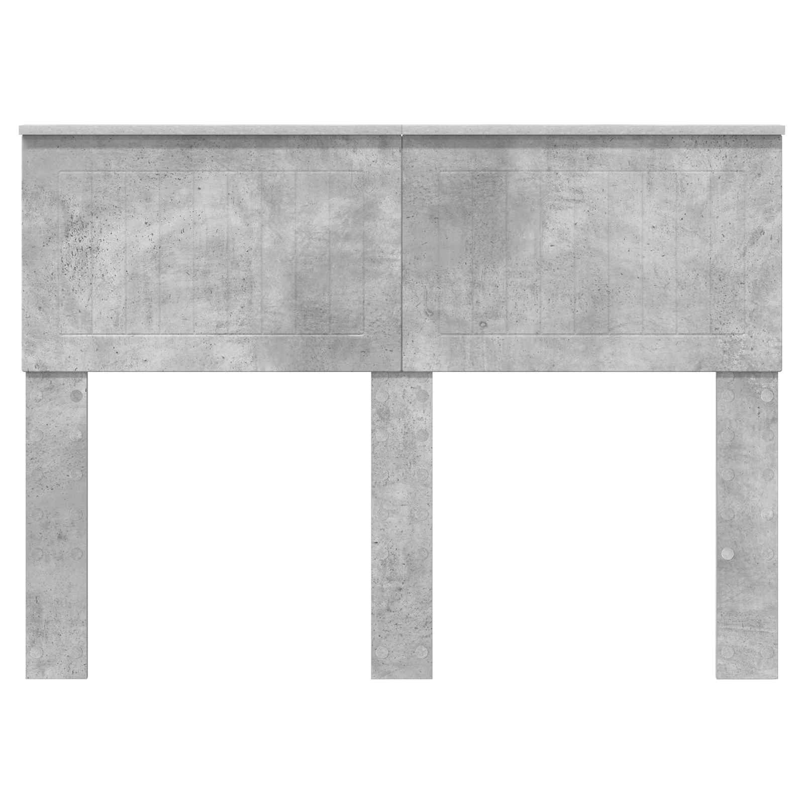 Tête de lit Gris béton Bois d'ingénierie - XIOS