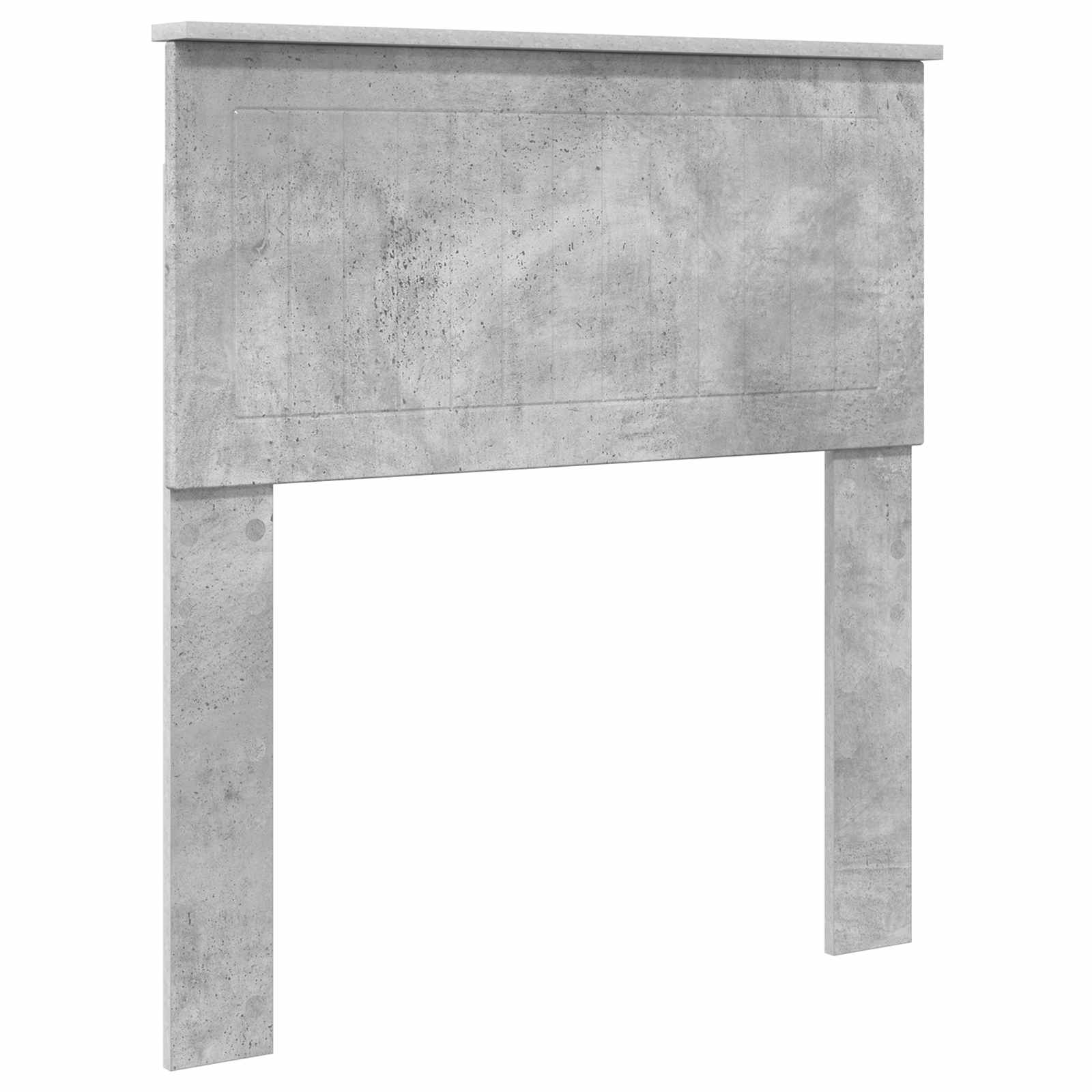 Tête de lit avec tête de lit Gris béton 80 cm Bois d'ingénierie - XIOS
