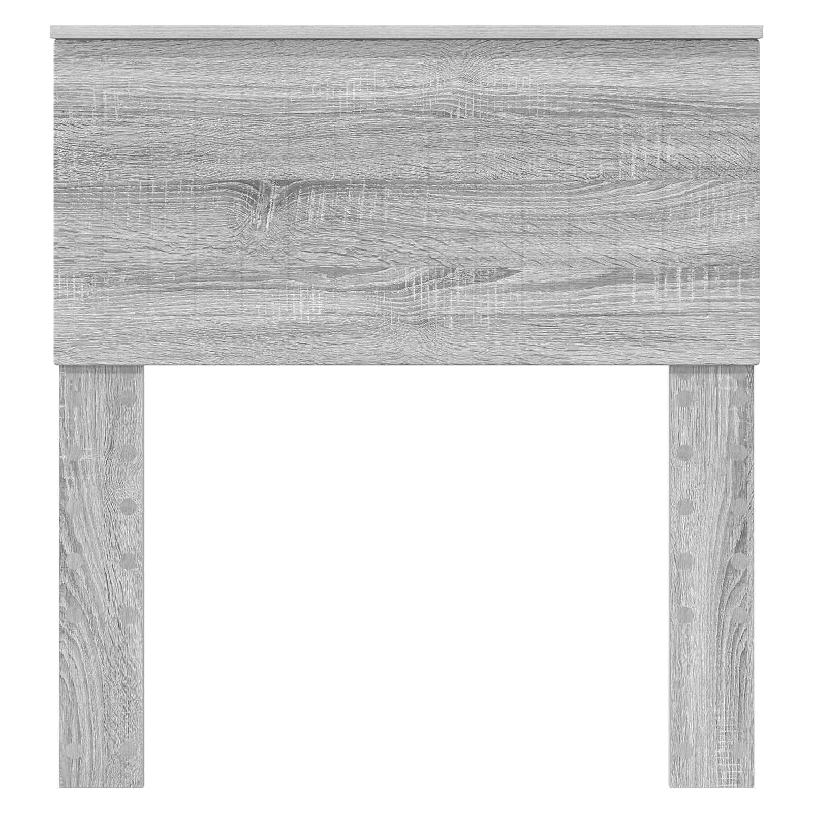 Tête de lit Gris Sonoma 80 cm Bois d'ingénierie - XIOS