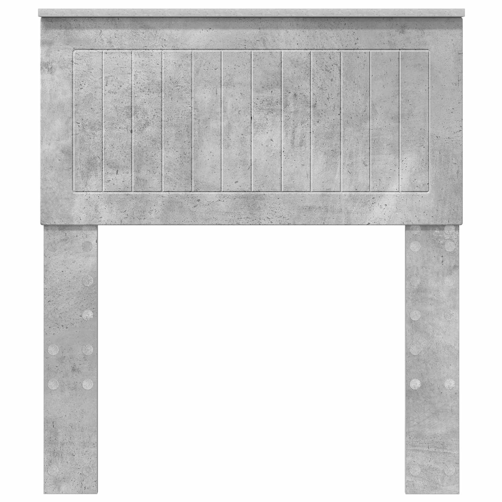 Tête de lit Gris béton Bois d'ingénierie - XIOS