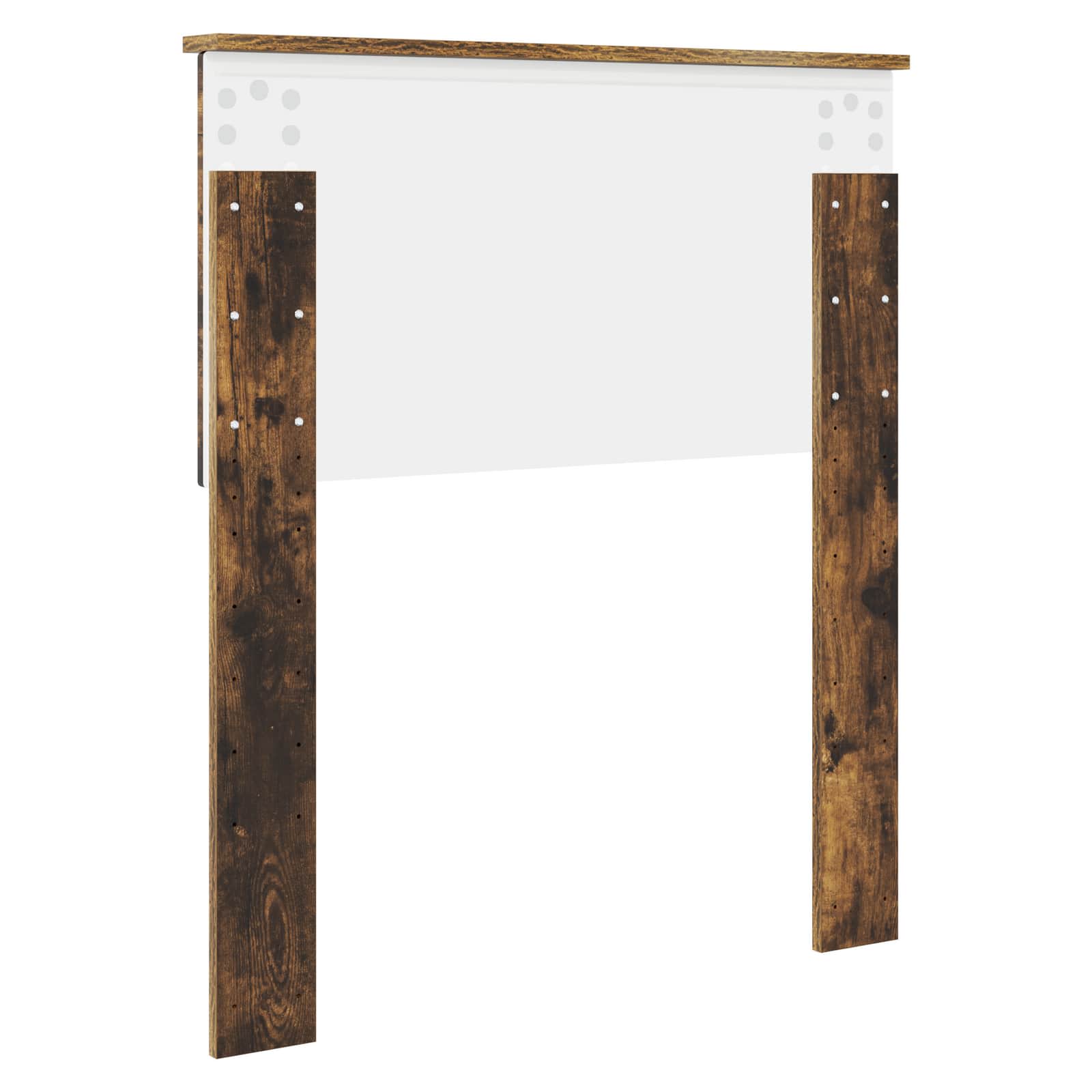 Tête de lit avec tête de lit Chêne fumé 75 cm Bois d'ingénierie - XIOS