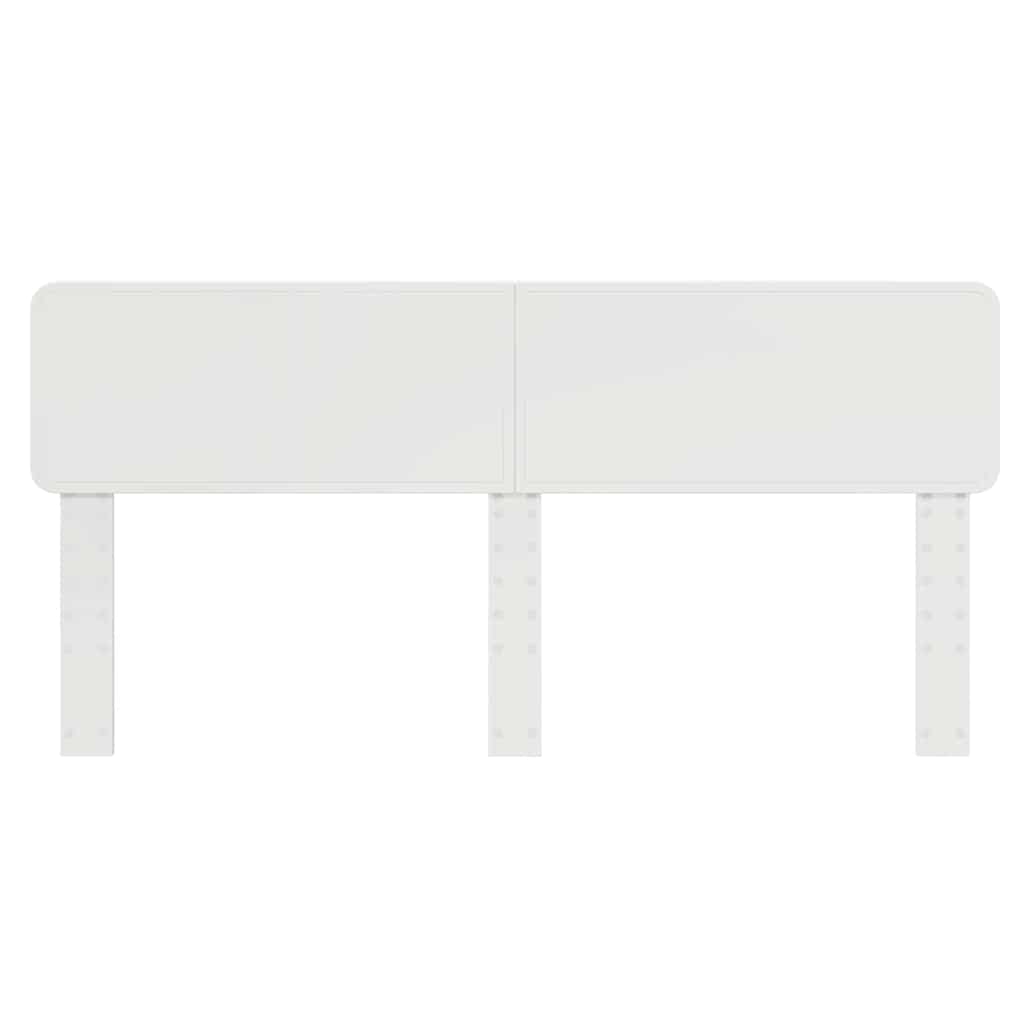 Tête de lit avec tête de lit Blanc 200 cm Bois d'ingénierie - XIOS