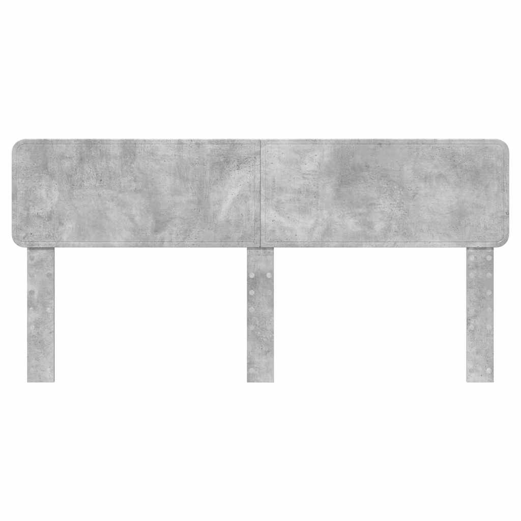 Tête de lit Gris béton 200 cm Bois d'ingénierie - XIOS