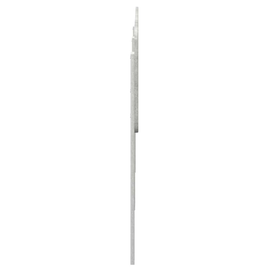 Tête de lit Gris béton 200 cm Bois d'ingénierie - XIOS
