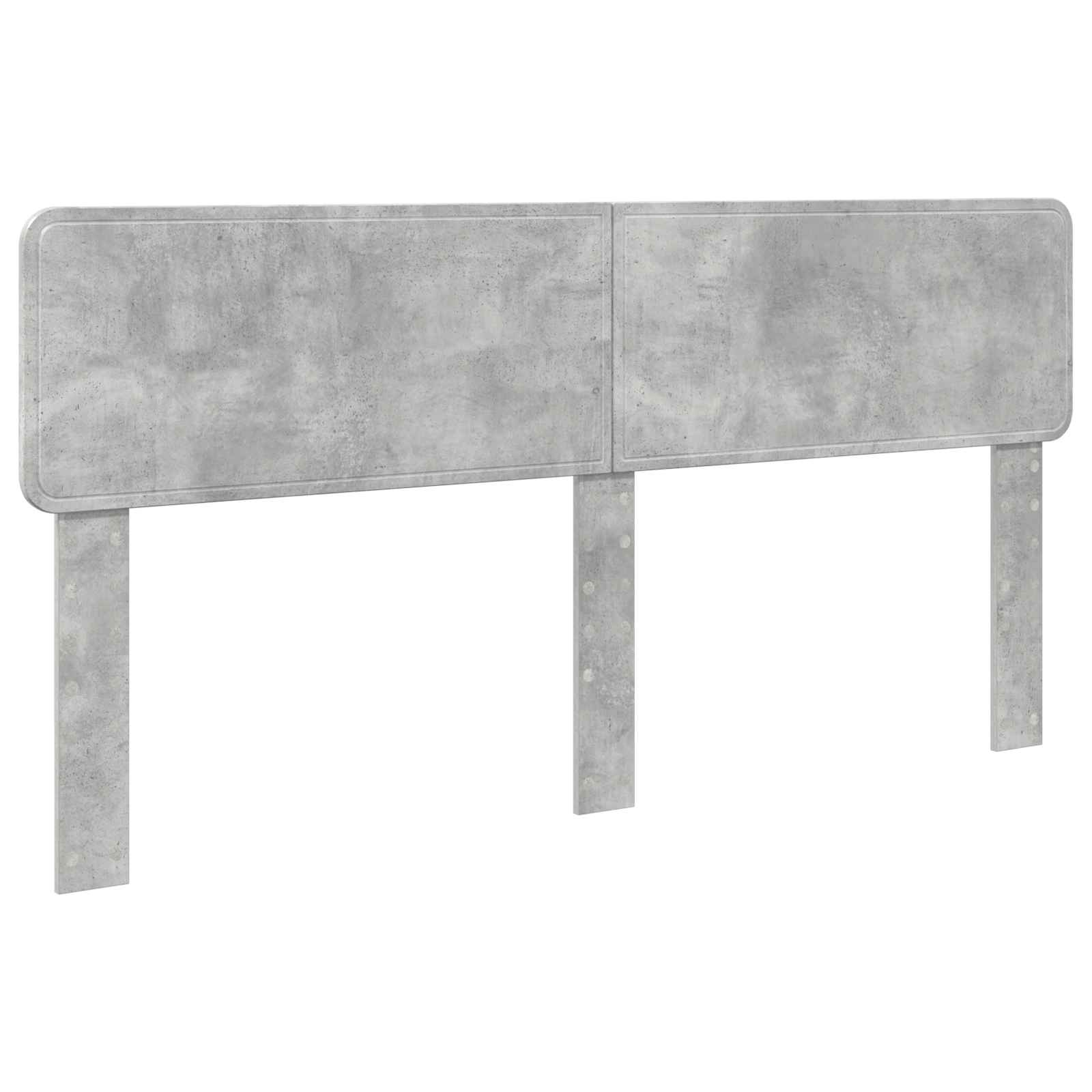 Tête de lit Gris béton Bois d'ingénierie - XIOS