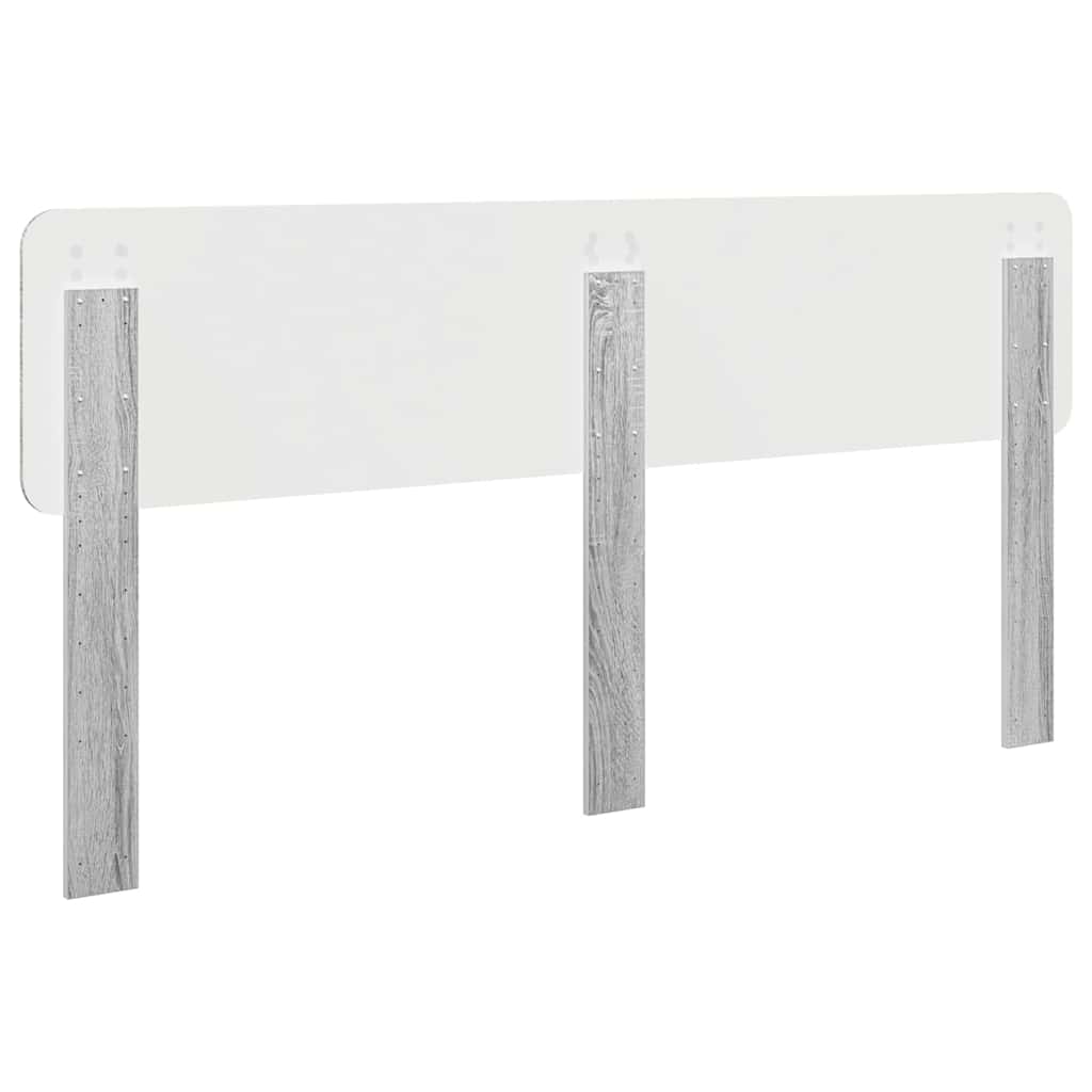 Tête de lit Gris Sonoma 180 cm Bois d'ingénierie - XIOS