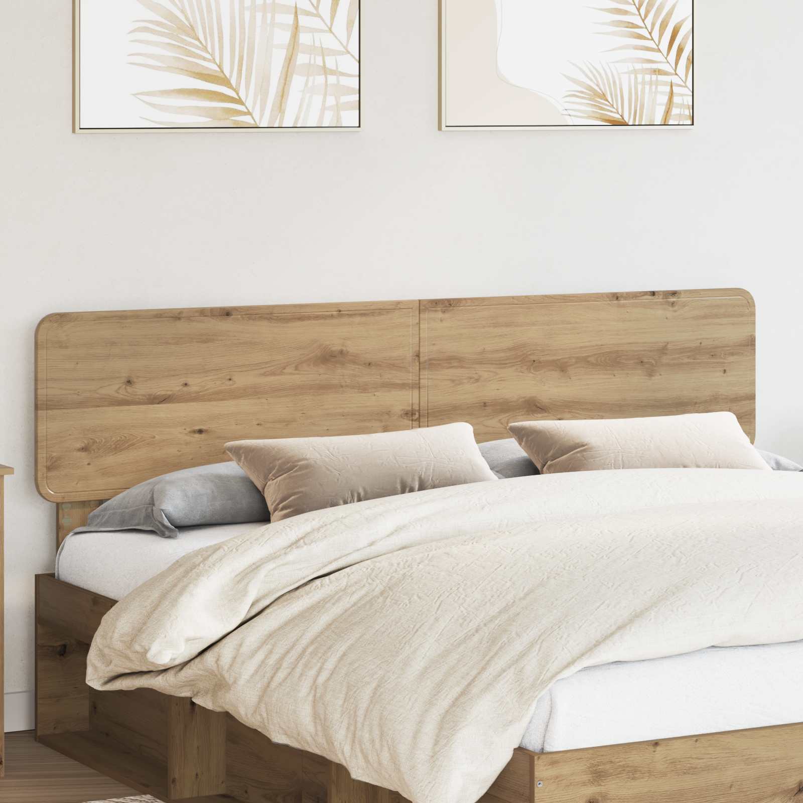 Tête de lit Chêne artisanal Bois d'ingénierie - XIOS