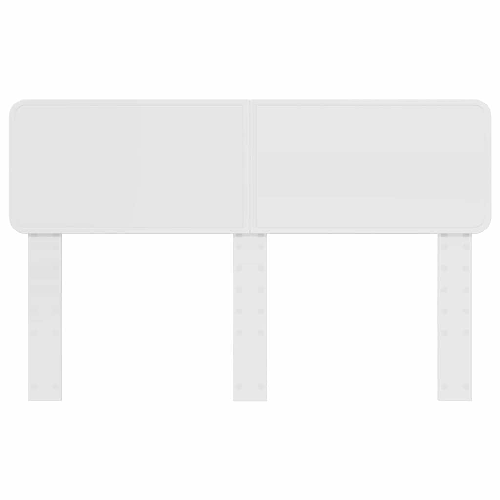 Tête de lit Blanc Brillant 160 cm Bois d'ingénierie - XIOS