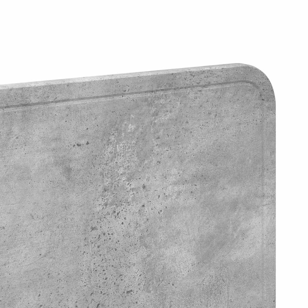 Tête de lit Gris béton 150 cm Bois d'ingénierie - XIOS