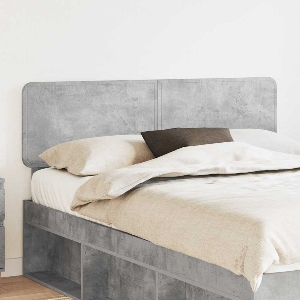 Tête de lit Gris béton 150 cm Bois d'ingénierie - XIOS