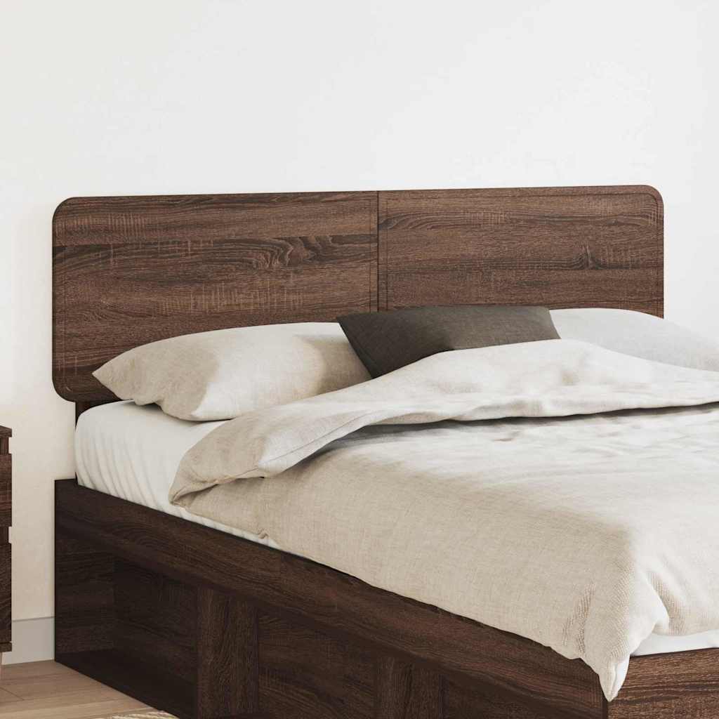 Tête de lit Chêne brun 140 cm Bois d'ingénierie - XIOS