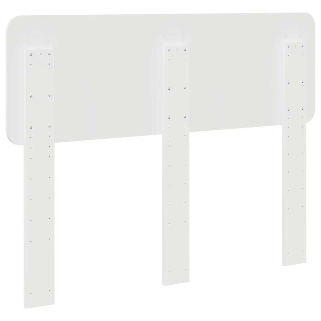 Tête de lit Blanc Brillant 135 cm Bois d'ingénierie - XIOS