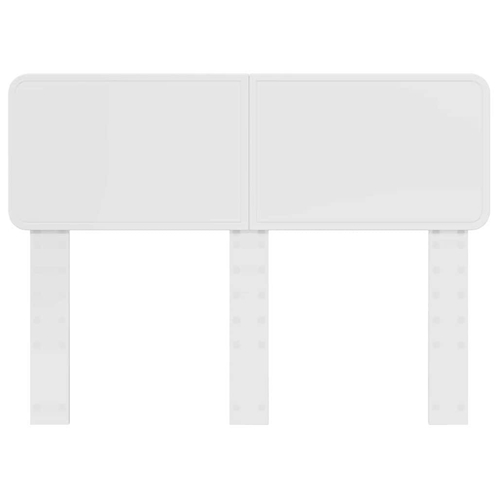 Tête de lit Blanc Brillant 135 cm Bois d'ingénierie - XIOS