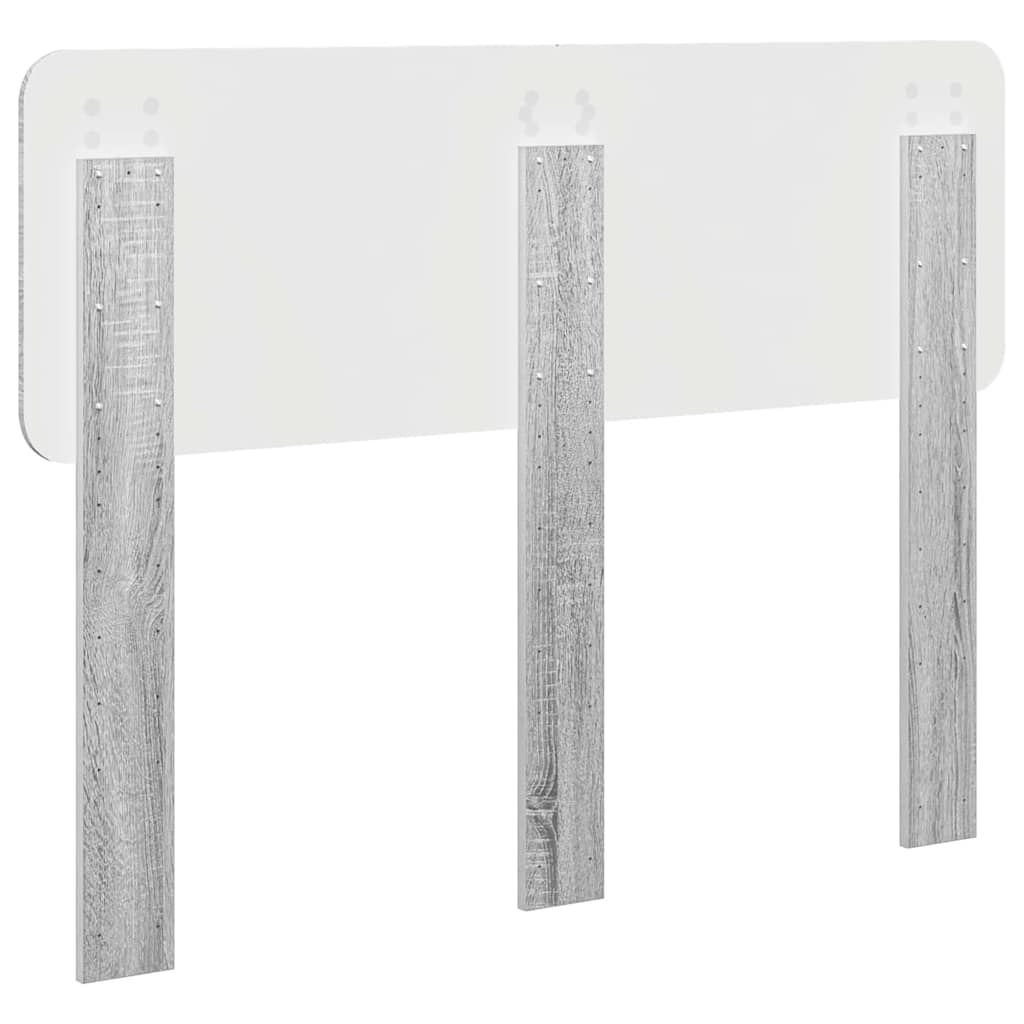 Tête de lit Gris Sonoma 135 cm Bois d'ingénierie - XIOS