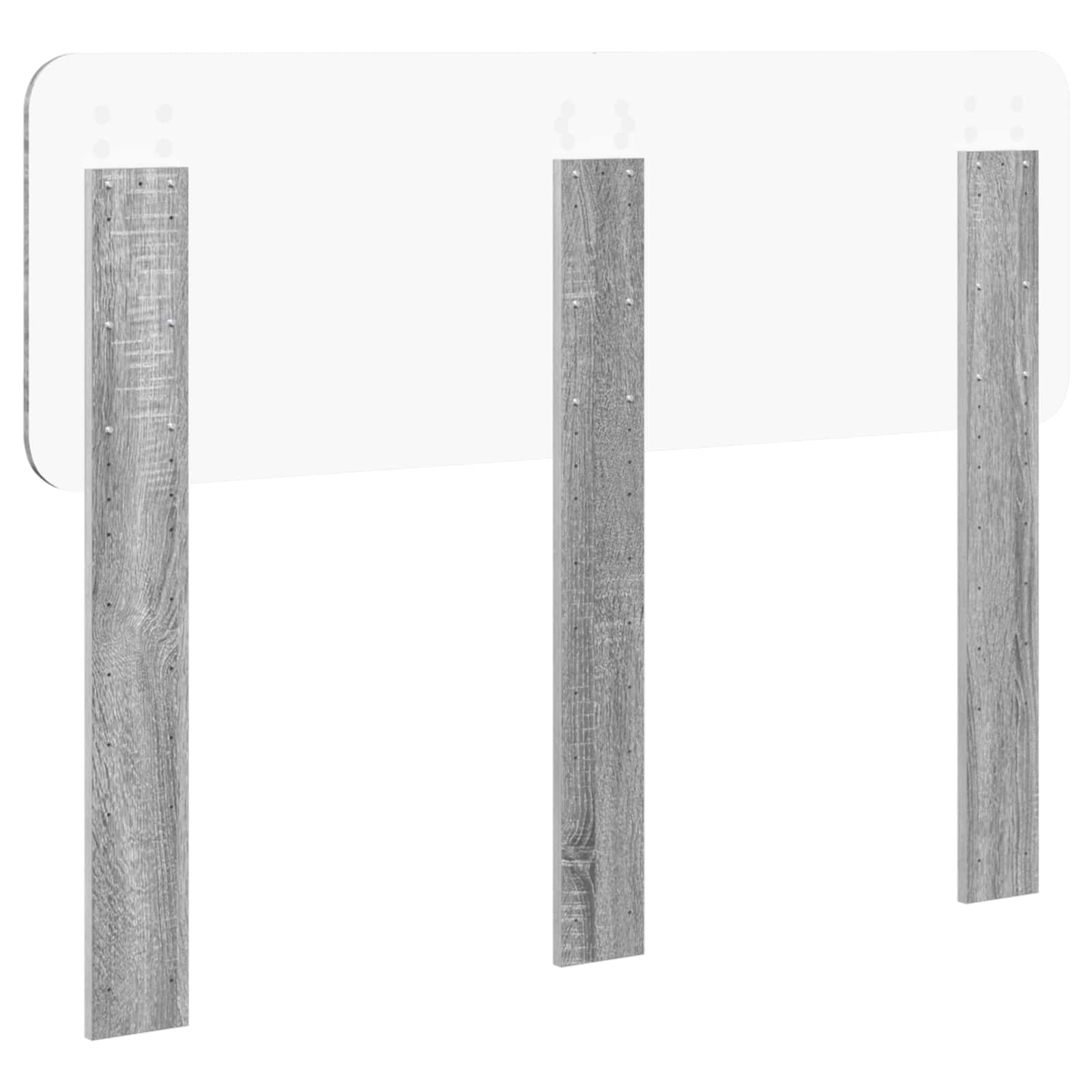 Tête de lit Gris Sonoma Bois d'ingénierie - XIOS