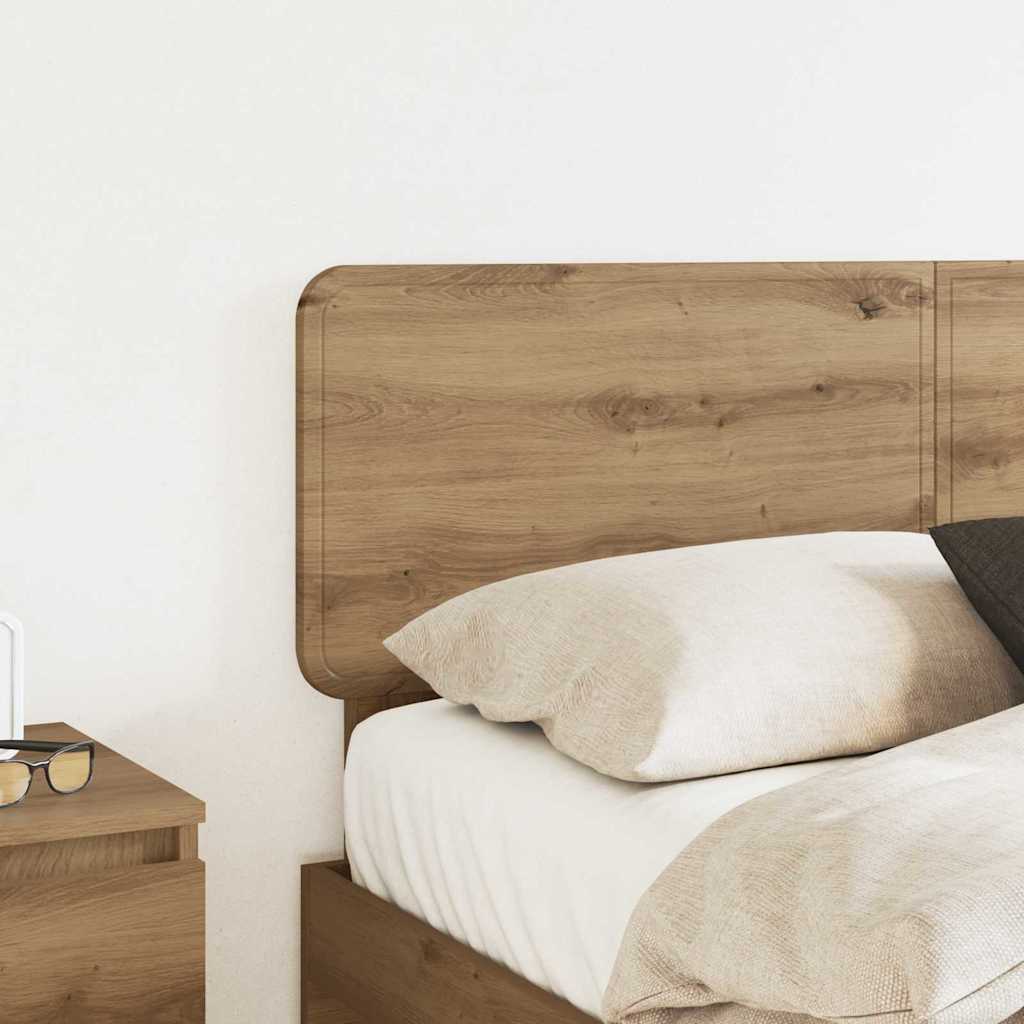 Tête de lit Chêne artisanal 120 cm Bois d'ingénierie - XIOS