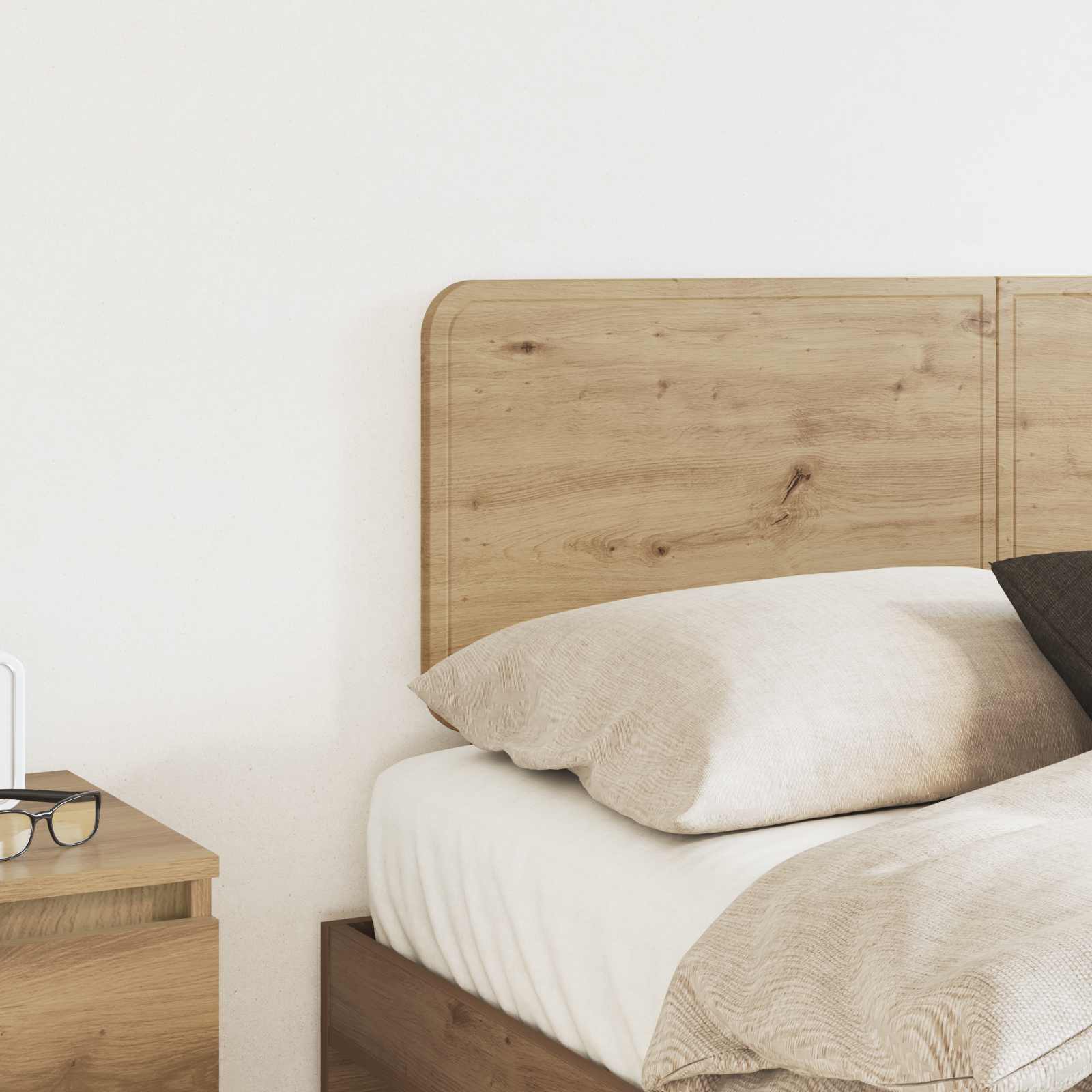 Tête de lit Chêne artisanal Bois d'ingénierie - XIOS